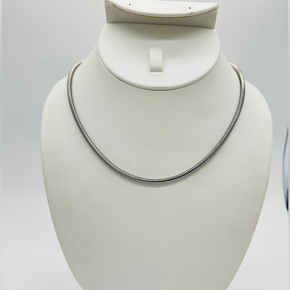 30 Inch Snake Chain Necklace; Stainless Steel - Picture 1 of 3